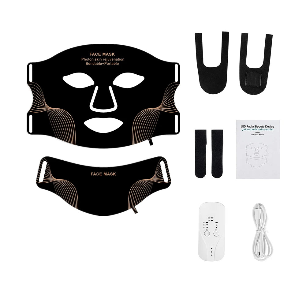 Silicone Infrared Facial Mask