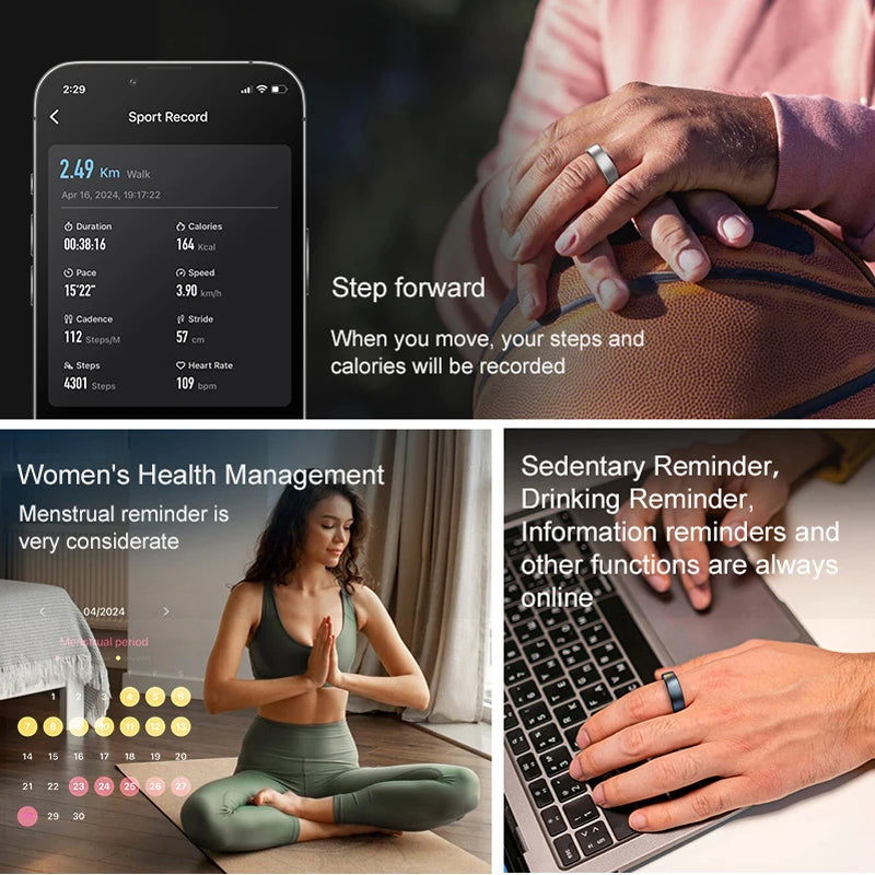 Health Monitor Smart Ring