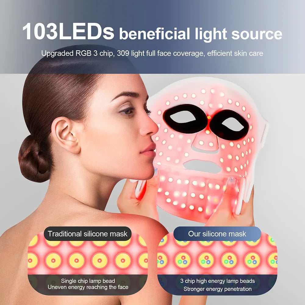 Silicone Infrared Facial Mask
