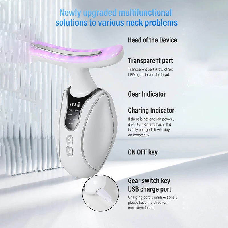 EMS Vibration Face Massager