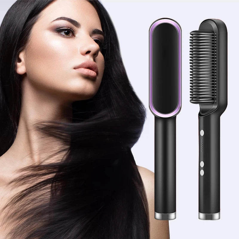 Ionic Hair Straightener Comb