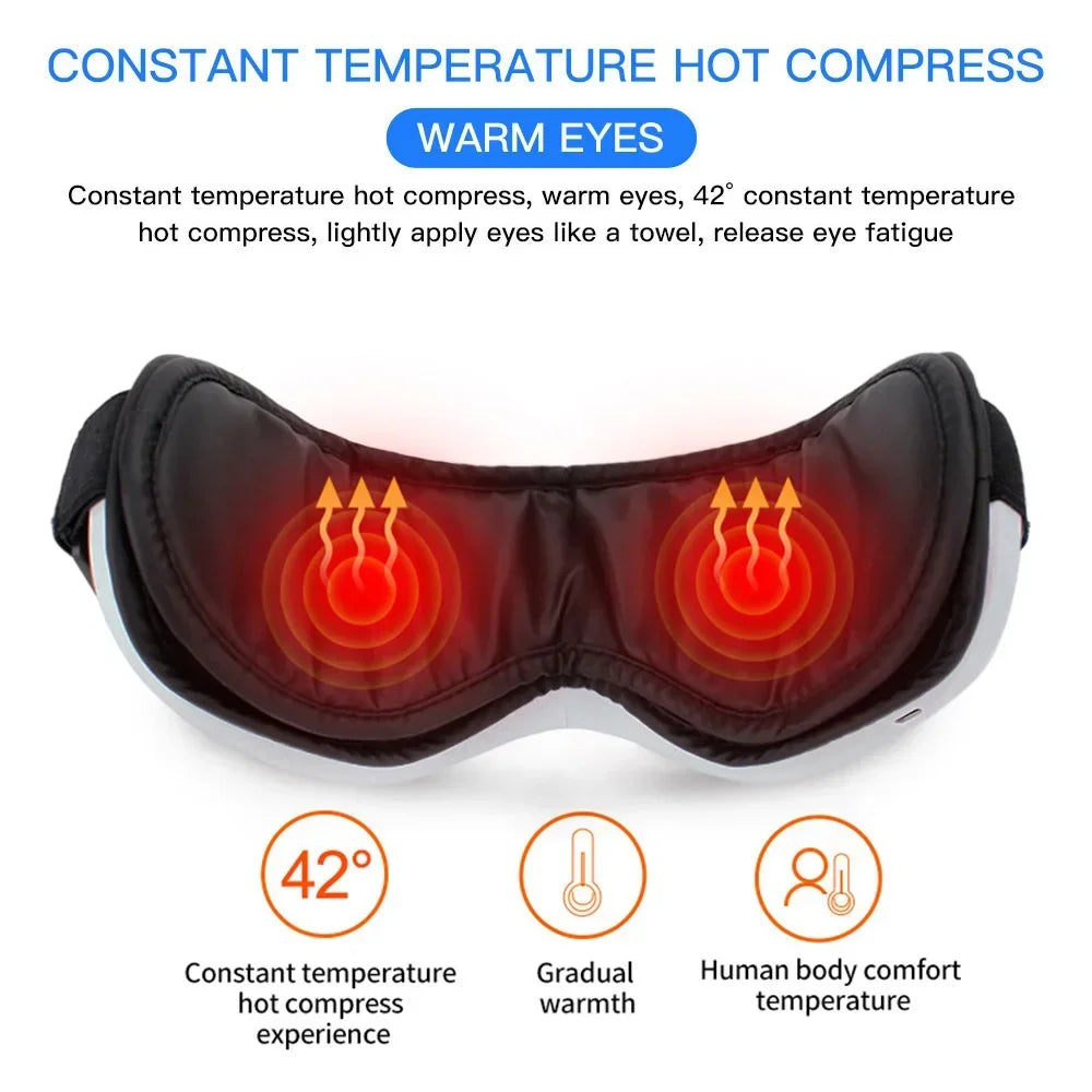 Heat Vibration Eye Massager