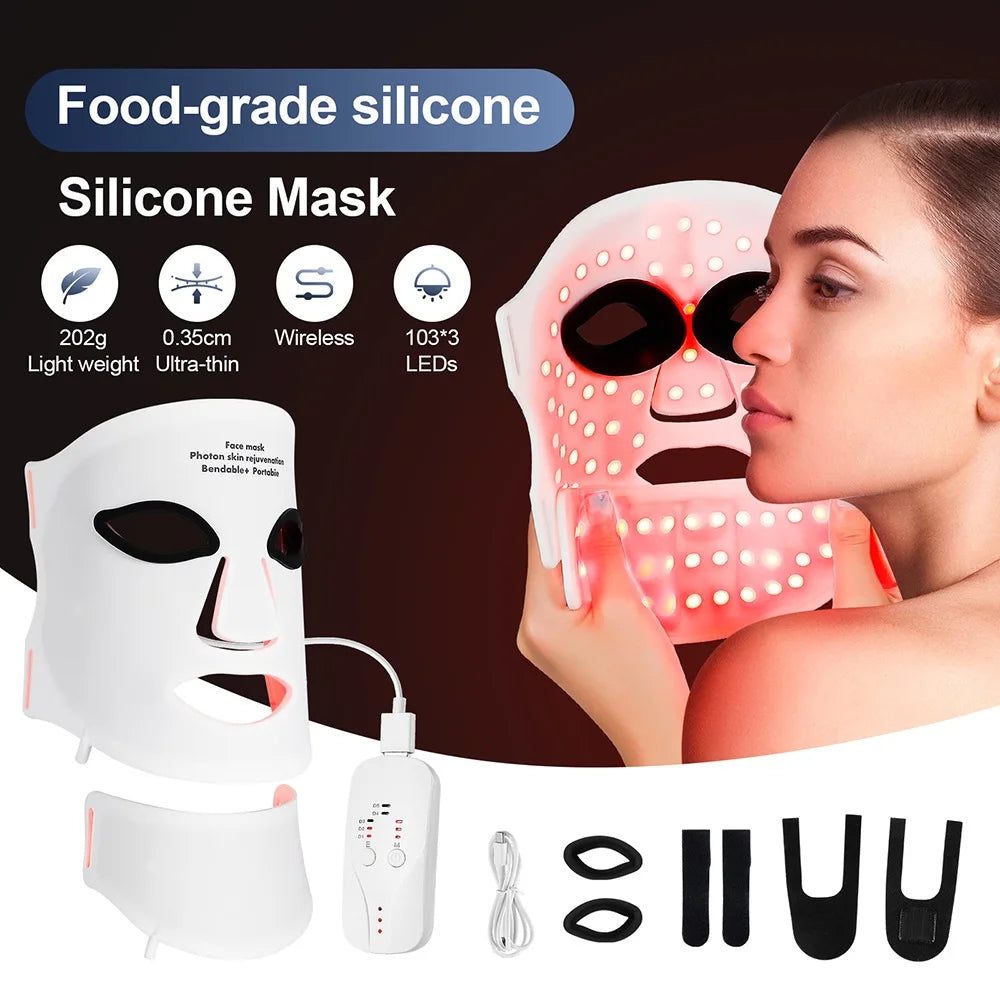 Silicone Infrared Facial Mask