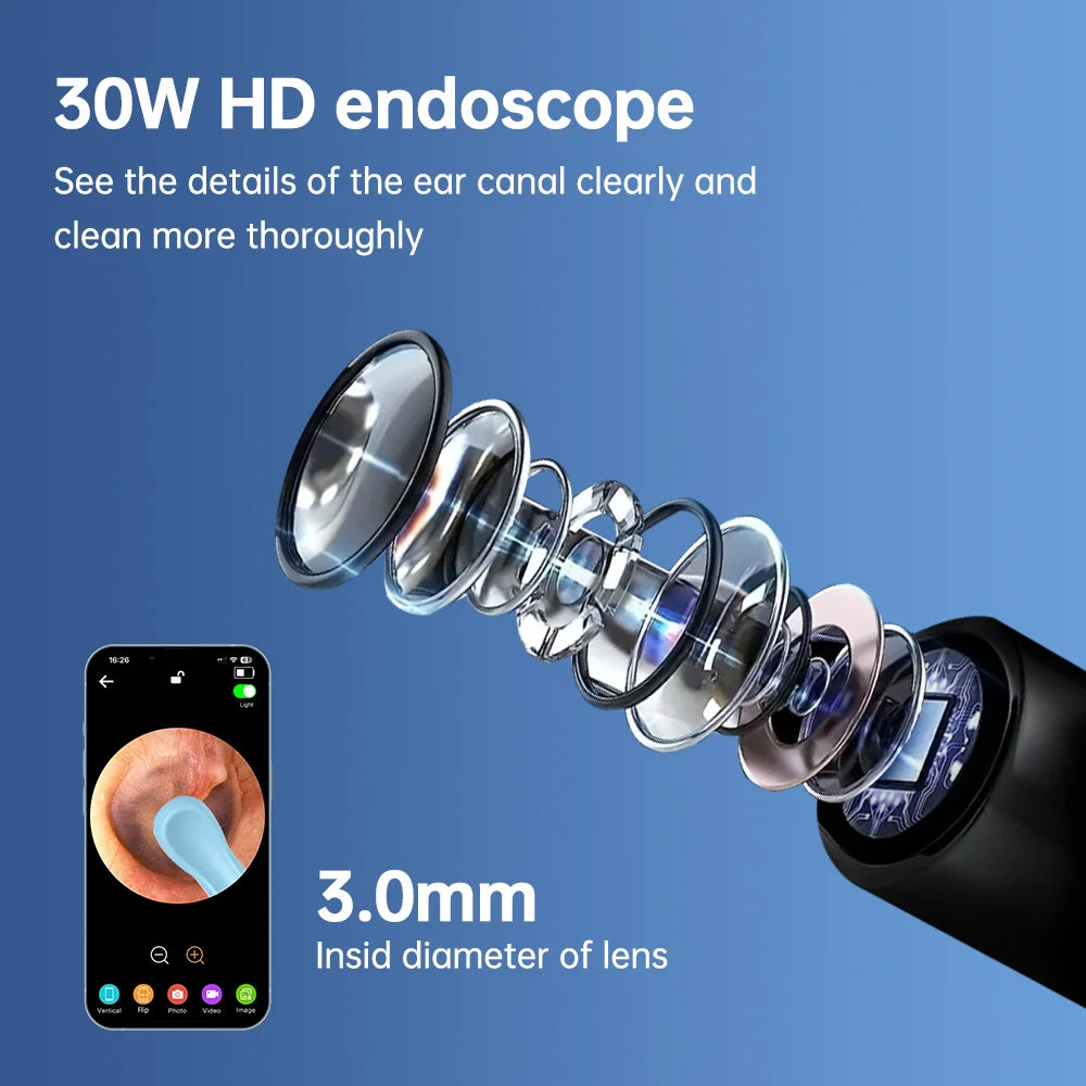 Smart Visual LED Ear Cleaner