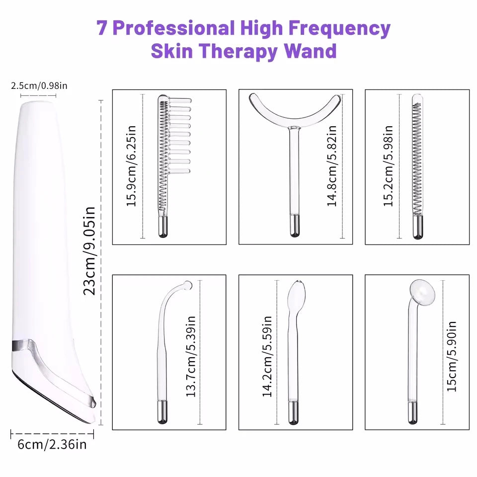 Electrotherapy Face Wand Set