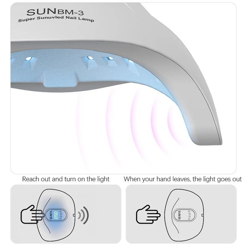 UV Smart Nail Dryer Lamp