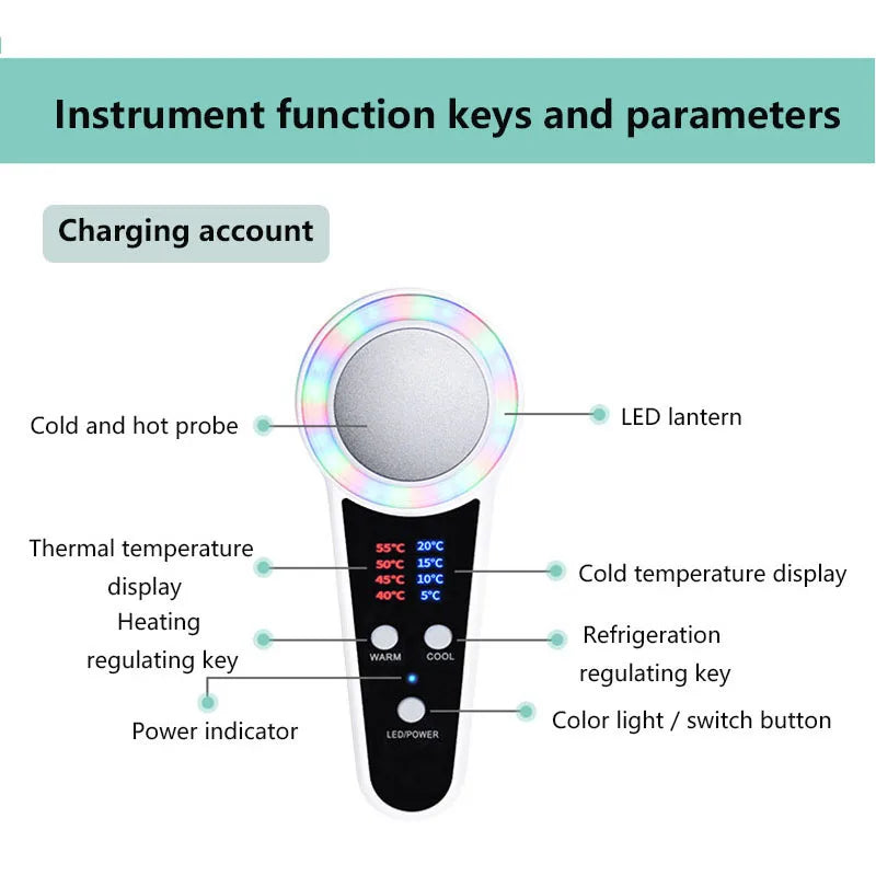 Cryotherapy Face Lifting Massager