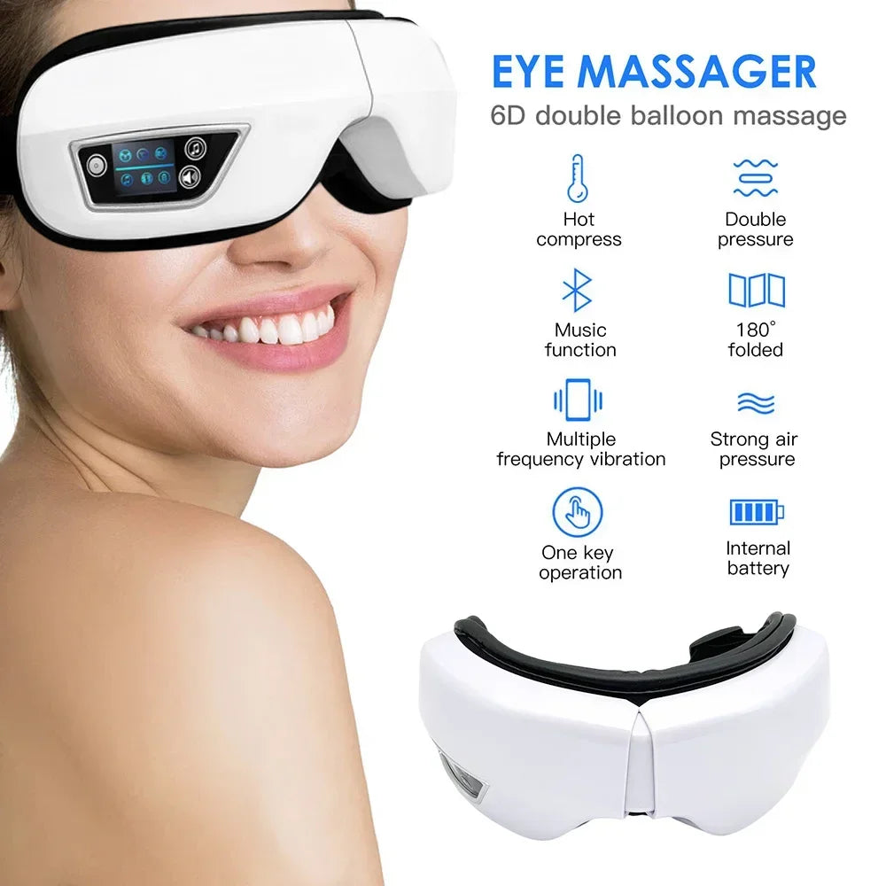 Heat Vibration Eye Massager