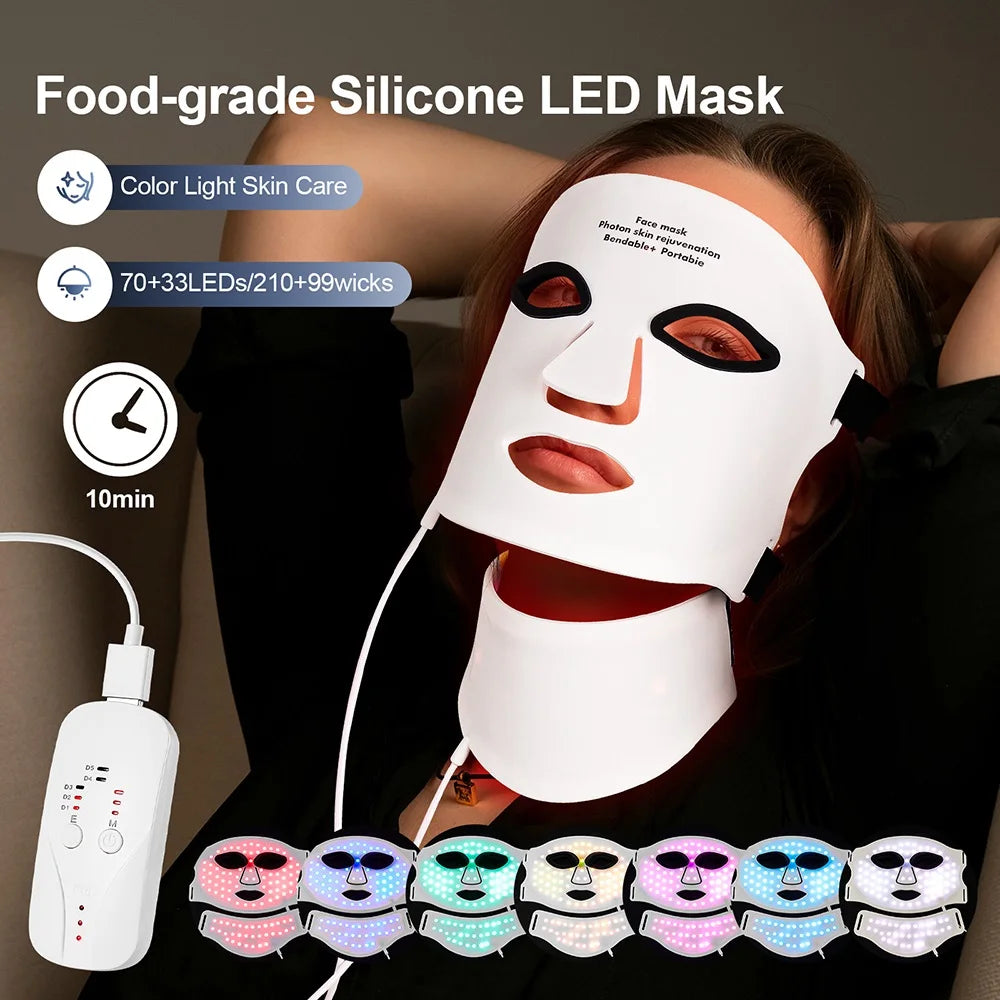 Silicone Infrared Facial Mask