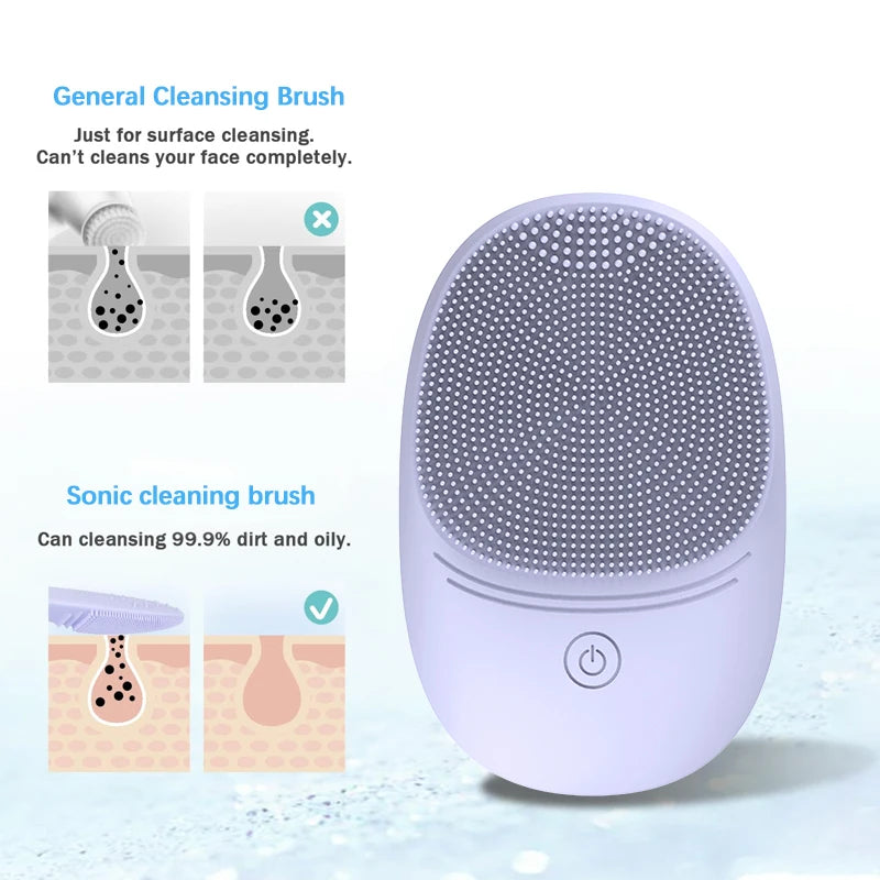 Silicone Face Cleaning Brush