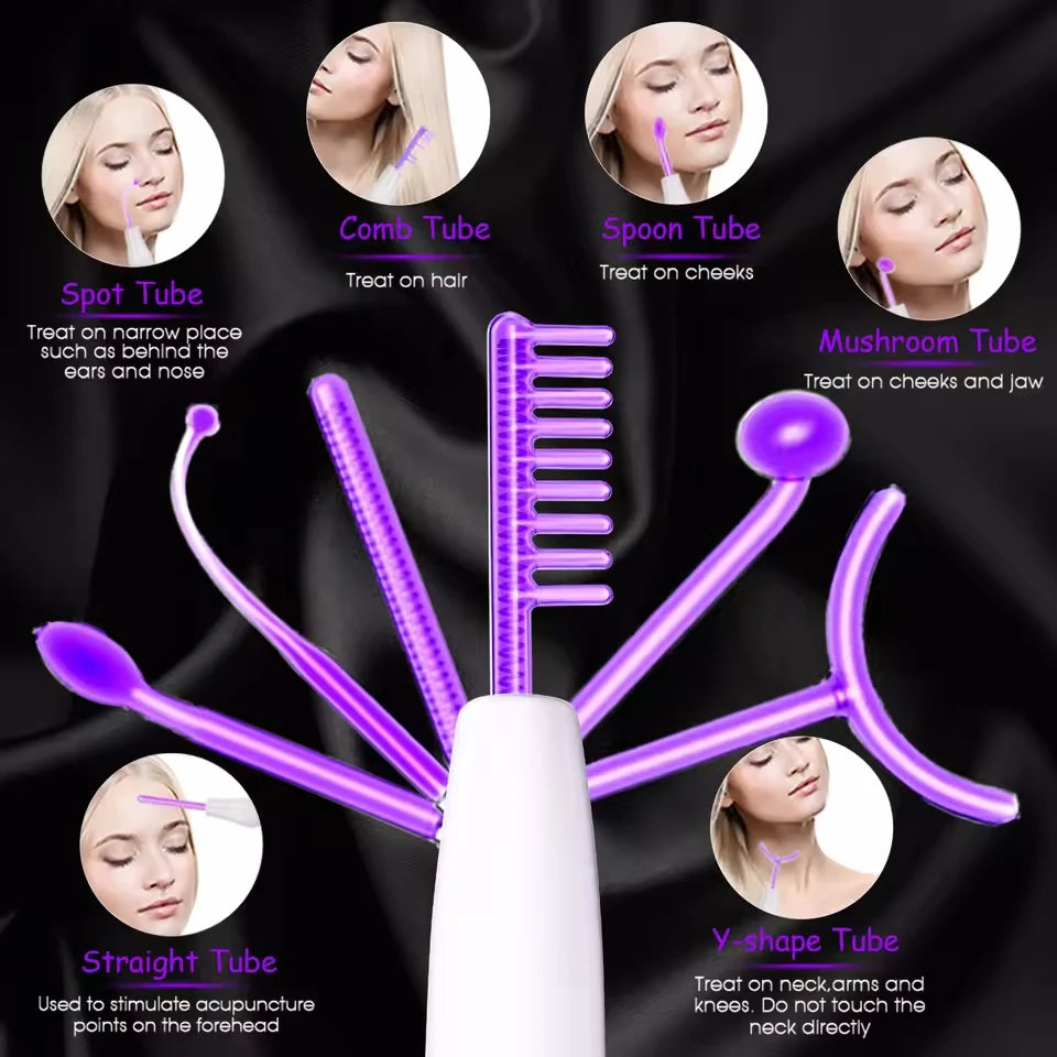 Electrotherapy Face Wand Set