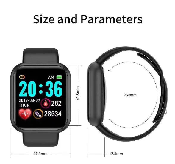 Smart Fitness Tracker Watch