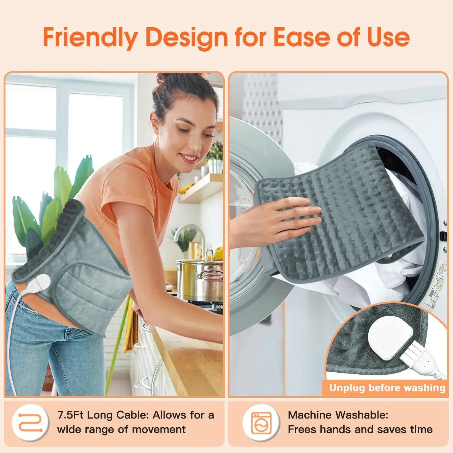 Electric Heating Waist Pad