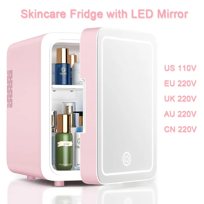Mini Makeup Fridge Mirror