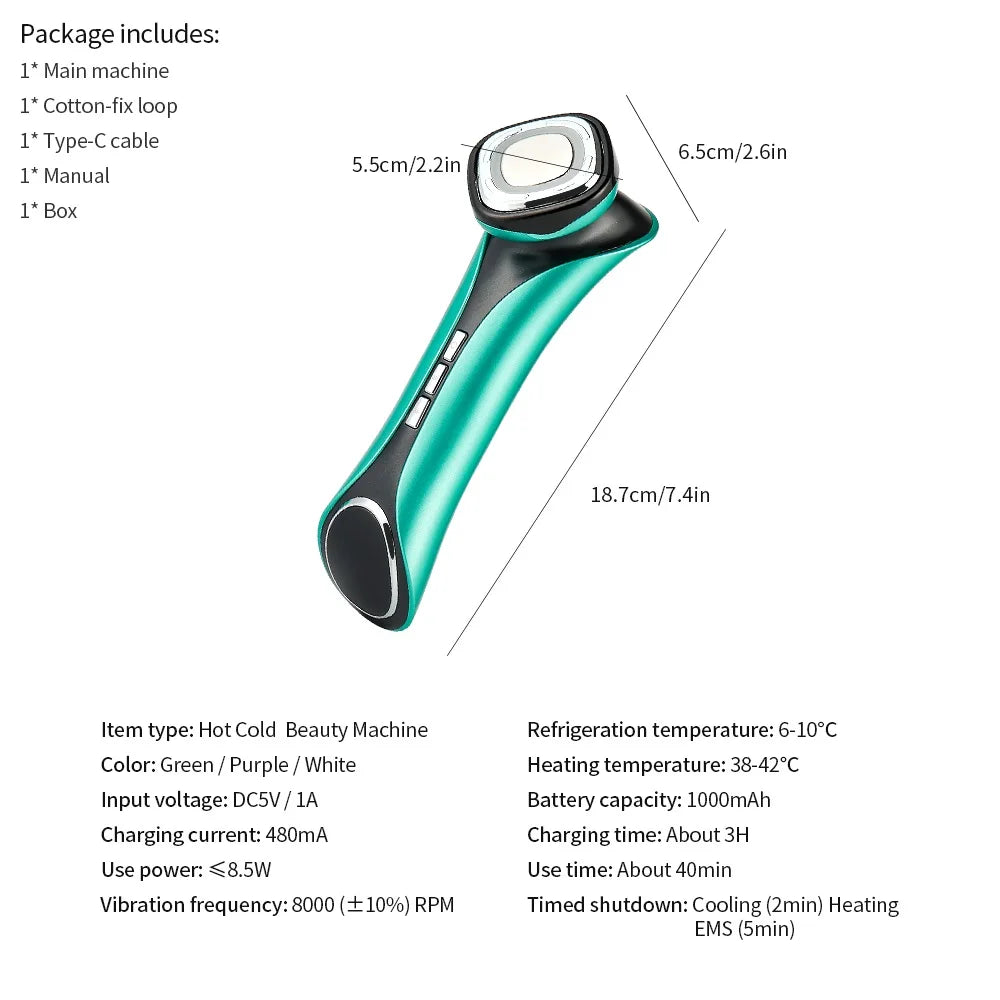 Hot & Cold Facial Massager